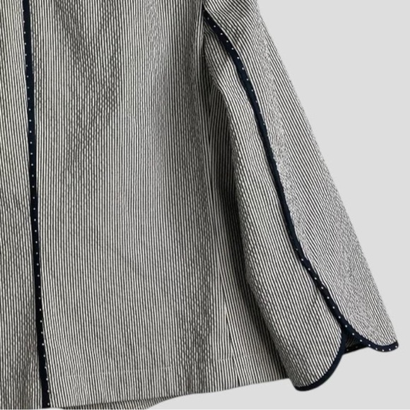 Akris Punto Asymmetrical Jacket Sz. 14 Luxury Designer Swiss Tailored - Picture 5 of 7